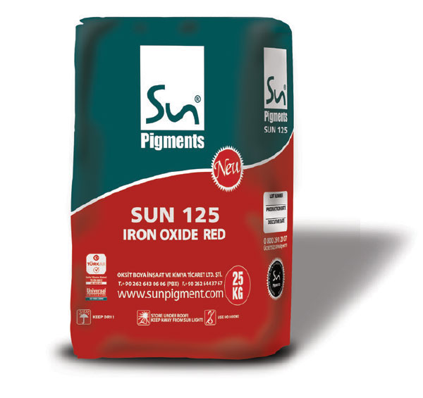 SUN 125 - Demir Oksit Kırmızı